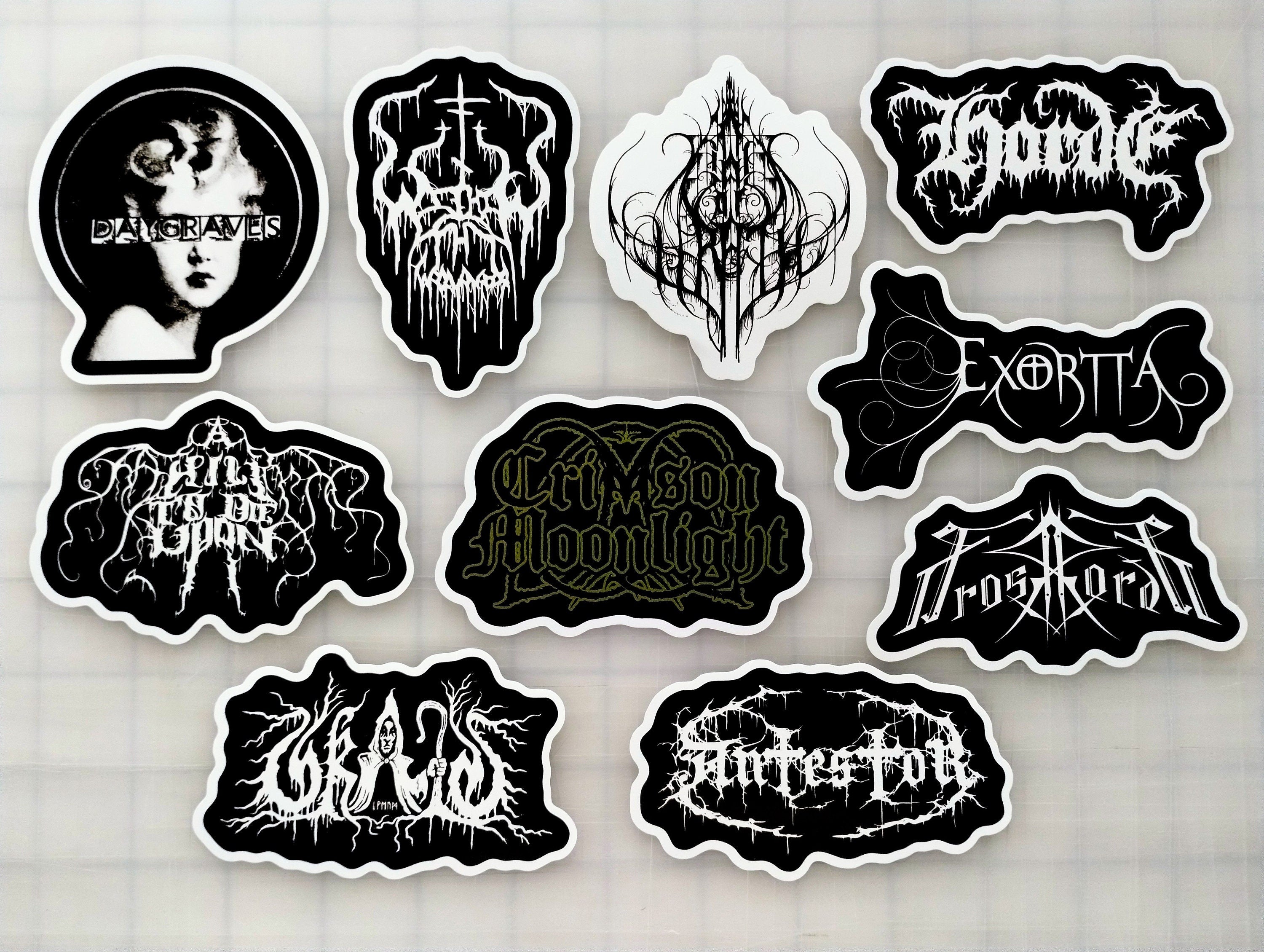 Unblack Metal / White Metal / Christian Black Metal Sticker Pack