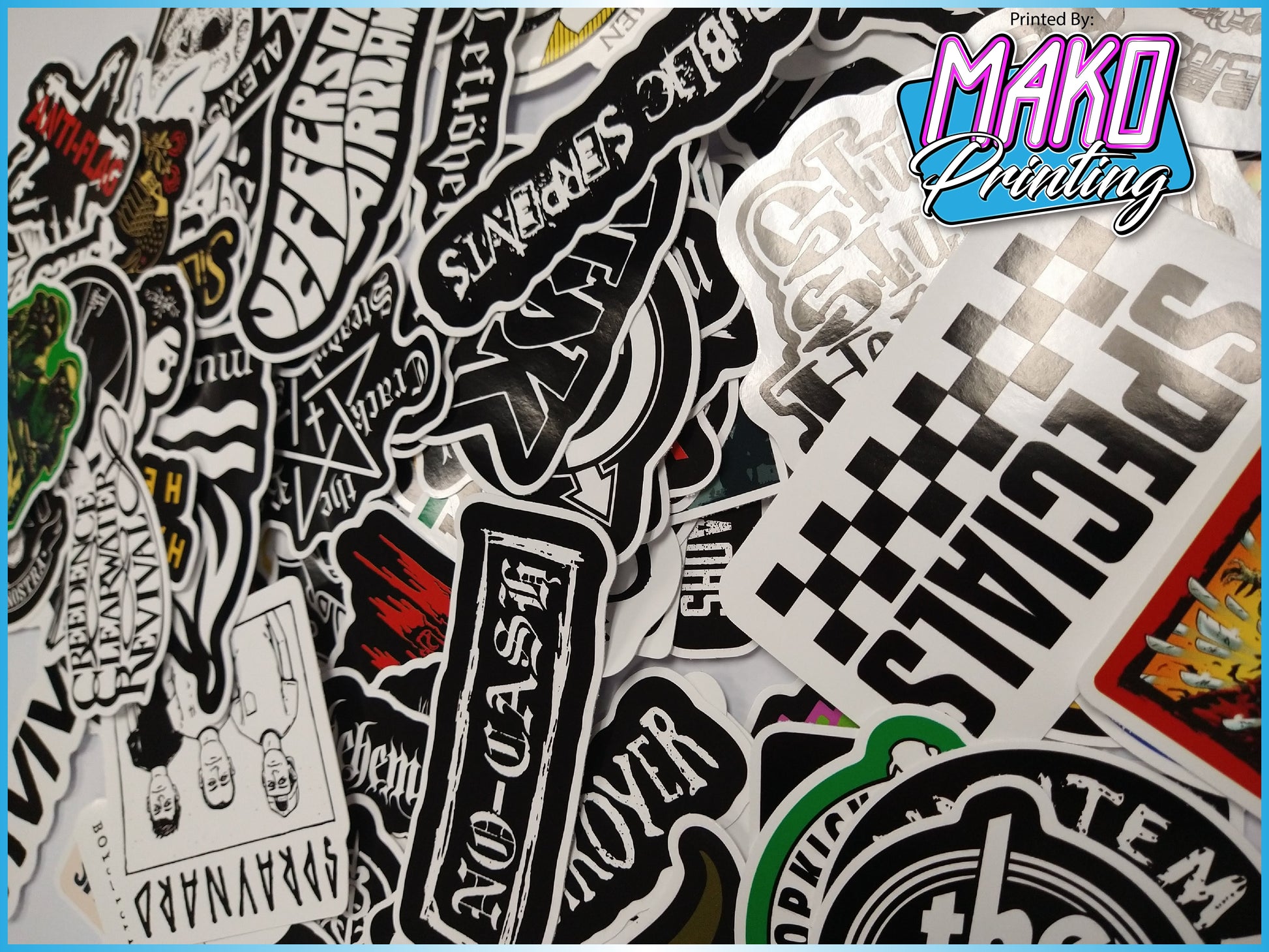 Custom Sticker Pack (10 Stickers) OVER 2000 DESIGNS AVAILABLE! â€“  makoprinting